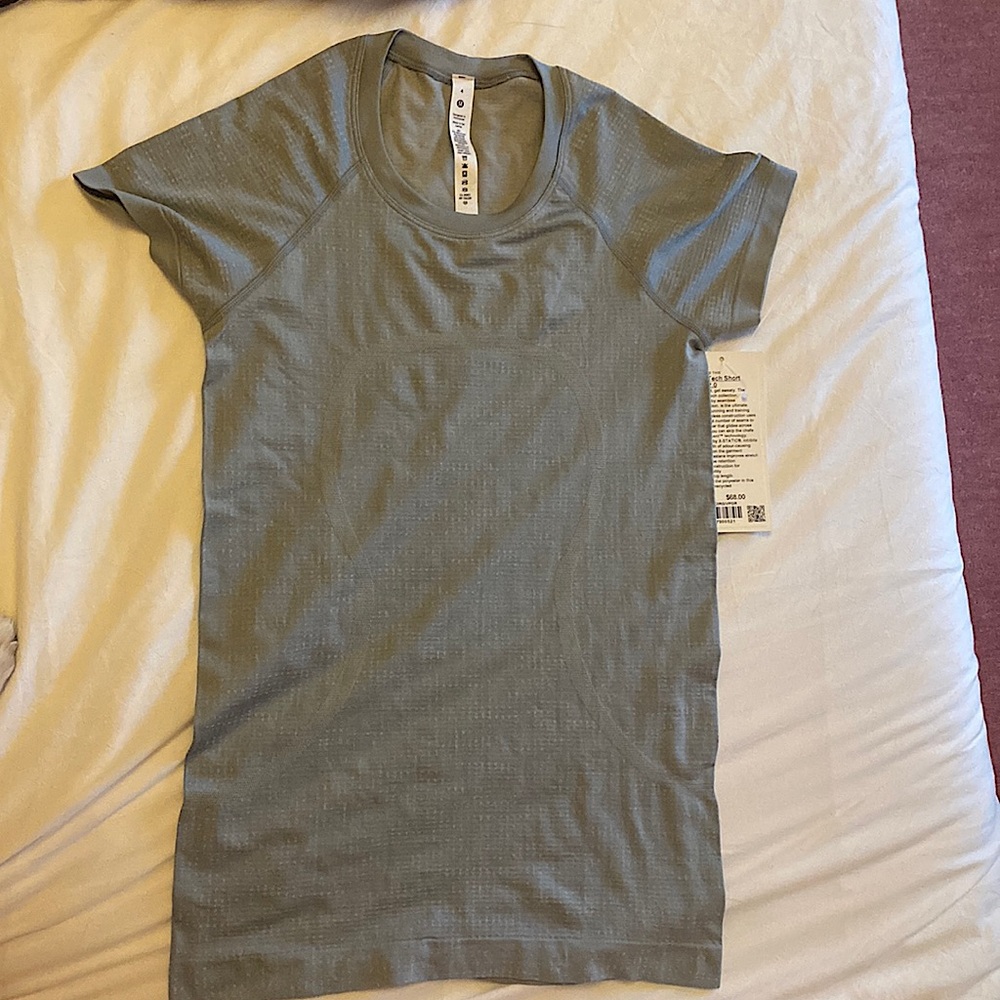 Grey Swiftly Tech Short Sleeve Shirt 2.0